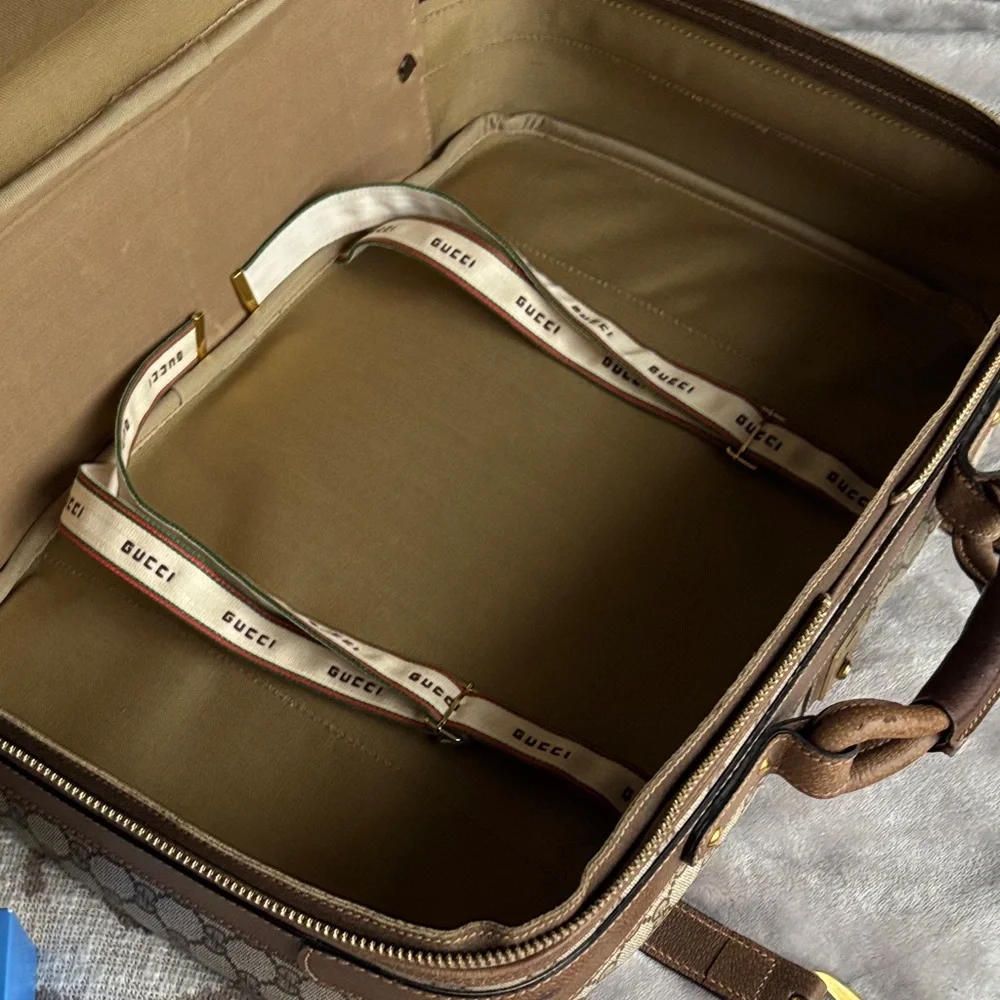 Vintage Authentic Gucci Luggage (Carry on)